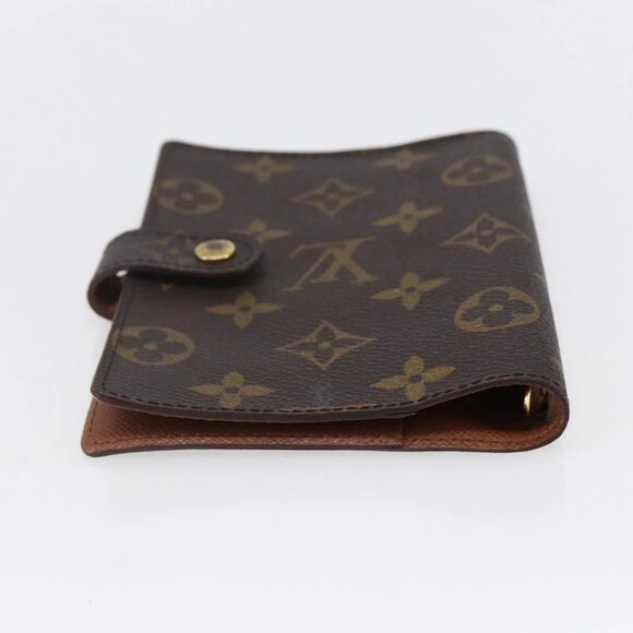 LOUIS VUITTON Monogram Agenda PM Day Planner Cover R20005 LV Auth 145866 - Picture 6 of 16